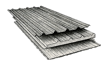 پلی اورتان در ساندویچ پانل پیوسته و ناپیوسته